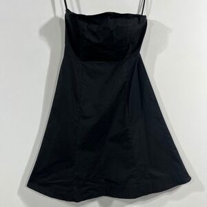 Gap 90s Vintage Babydoll Preppy Strapless Mini Dress Womens 8 Cocktail Old Money